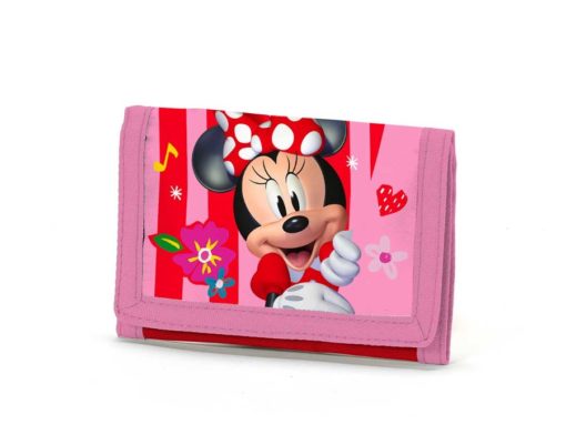 Carteira Porta Documentos Cor Rosa e Vermelho - Minnie