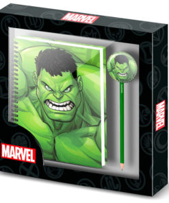 Conjunto Caderno e Lapis - Hulk - Marvel