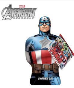 Gel Banho em forma de Capitão América 350ml - Avengers