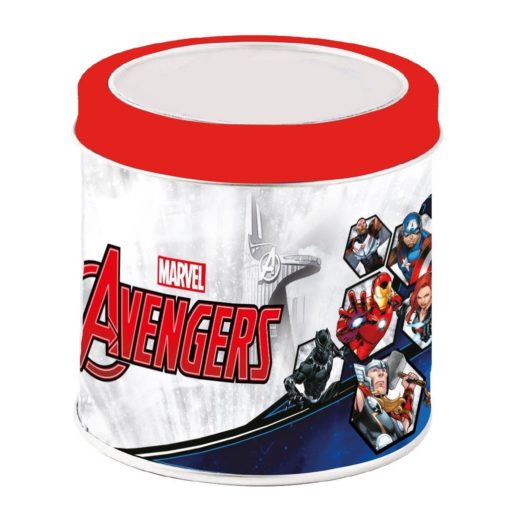 Relógio Analógico Caixa Metalica - Avengers