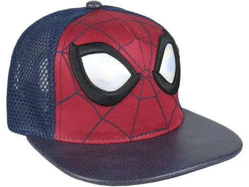 Boné CAP Olhos Spiderman Vermelho e Azul em rede (56cm) - Spiderman