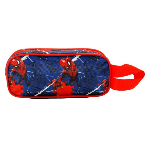 Estojo c/ 2 Fechos Spiderman 3D Mistery - Spiderman