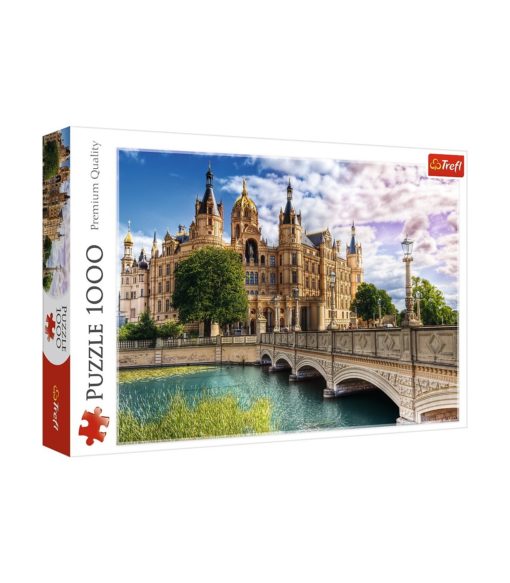 Puzzle 1000 peças Castelo na Ilha - Trefl Premium Quality