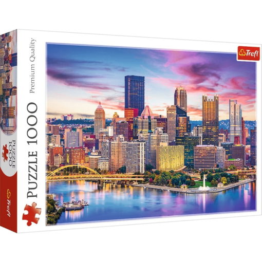 Puzzle 1000 peças Pittsburgh USA - Trefl Premium Quality