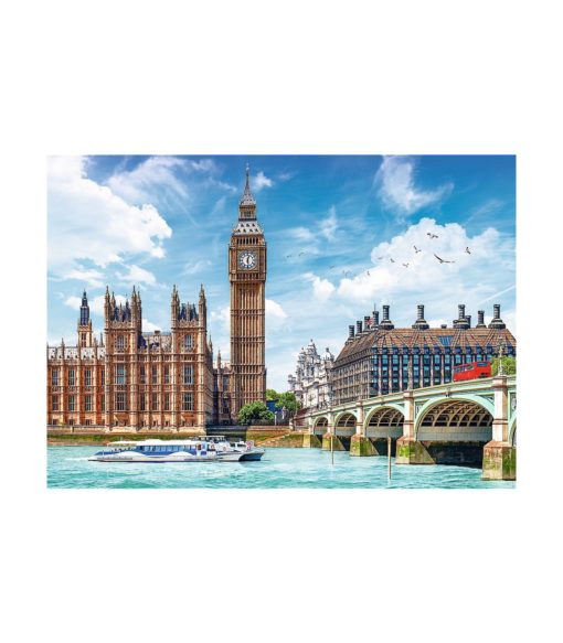 Puzzle 2000 peças Big Ben, Londres - Trefl Premium Quality