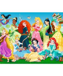 Puzzle Princesas 100 peças - Disney Princesas