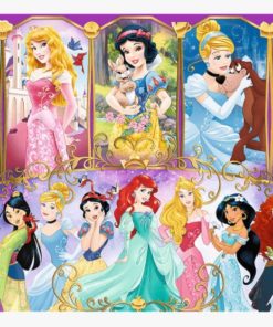 Puzzle Princesas 160 peças - Disney Princesas