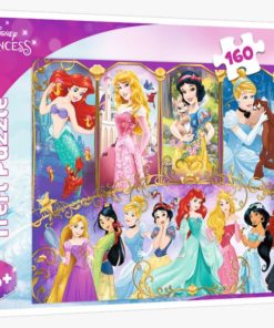 Puzzle Princesas 160 peças - Disney Princesas