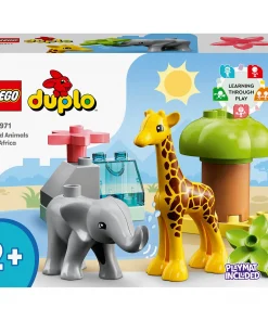 Animais Selvagens de África (10 pcs) - Duplo - Lego