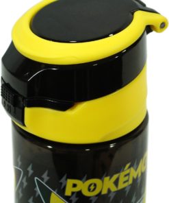 Garrafa Tritan 500ml Preta e Amarela 
