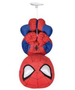Peluche Spiderman 26cm Suspenso com Fio e Ventosa