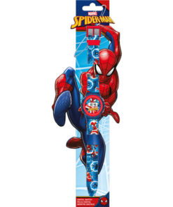 Relógio Spiderman Digital Bracelete Azul