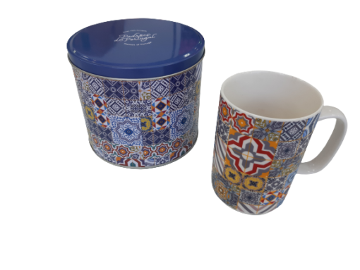 Caneca com Lata Azulejos - NICIdoos Portugal Edition