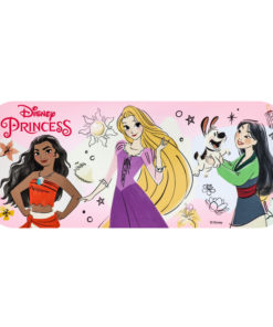 Lata Metálica de Maquilhagem 3 Personagens - Princesas Disney