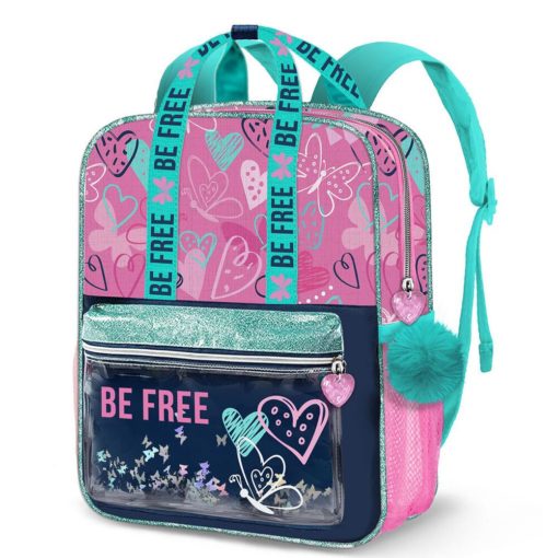 Mochila Azul e Rosa - Be Free - Oh My Pop