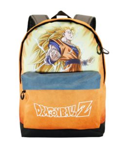 Mochila Escolar com Bolso Frontal Impulse - Dragon Ball