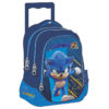 Trolley Oval Azul e Amarelo "Gotta Go Faster" - Sonic