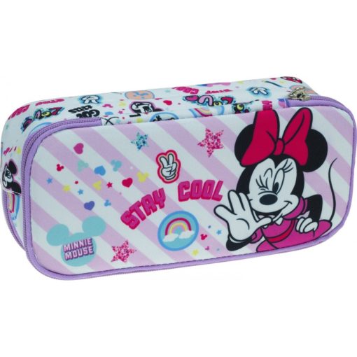 Estojo Duplo Oval "Full Of Smiles" - Minnie