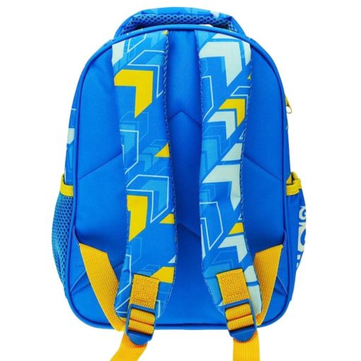 Mochila de Infantário Azul e Amarela Gotta Go Faster - Sonic