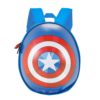 Mochila Oval Azul Eggy "Shield Cap" Capitão America - Avengers