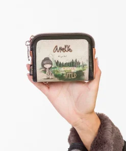 Porta-Moedas Com Fecho Floresta Canada - Anekke