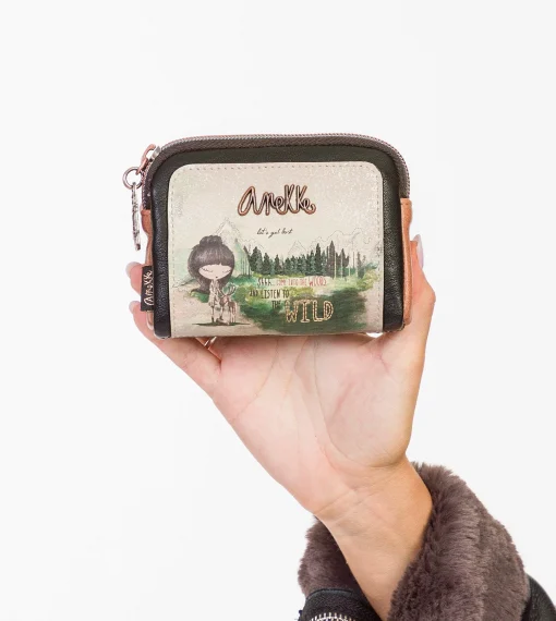 Porta-Moedas Com Fecho Floresta Canada - Anekke