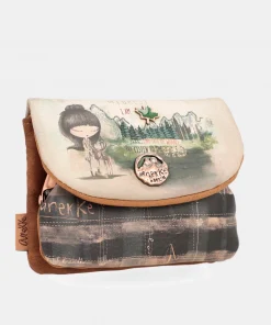 Porta Moedas em Bolsa com Pala Floresta Canada - Anekke