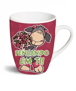 Caneca "PENSANDO EM TI" Fancy Mugs 2017 - NICI