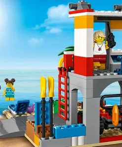 Posto de Nadadores-Salvadores na Praia (211 pcs) - City - Lego