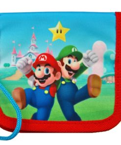 Carteira com Cordel Mario e Luigi - Super Mario 2