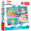 Puzzle Baby Shark 4 em 1 - Baby Shark