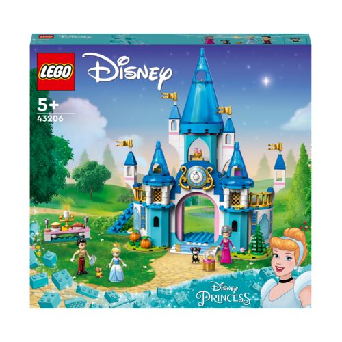 O Castelo da Cinderela e do Príncipe Encantado (365 pcs) - Disney Princesas - Lego