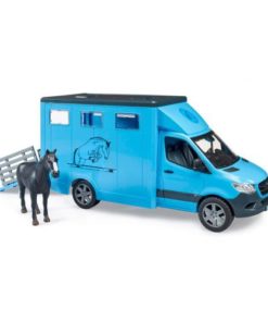 Transporte de Animais MB Sprinter com 1 Cavalo - Bruder