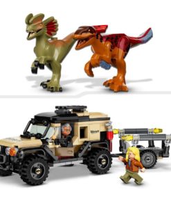 Transporte de Piroraptor e de Dilofossauro (254 pcs) - Jurassic World - Lego