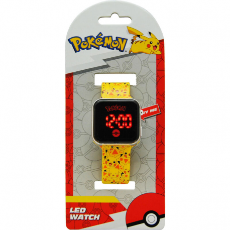 Relógio Digital Led Watch Pikachu - Pokémon