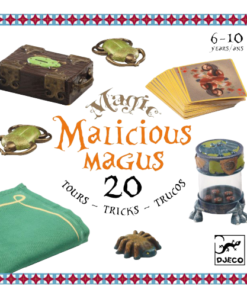 Caixa de Magia c/ 20 Truques - Malicious - Djeco