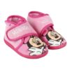 Pantufa tipo Bota Rosa c/ Bolinhas (23) - Minnie