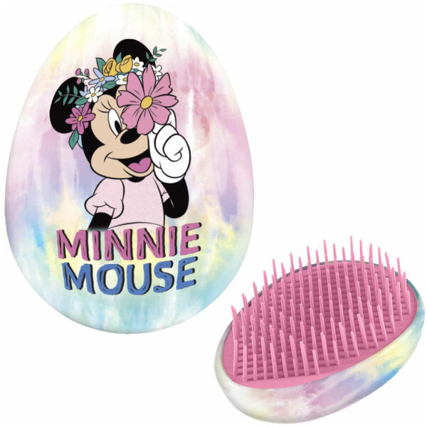 Escova de Cabelo Desembaraçante Colorida "Minnie Mouse" - Minnie