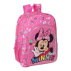 Mochila Escolar Rosa 42cm "Lucky" - Minnie