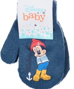 Luvas de Bebé Azul Marinheiro (TU) - Mickey
