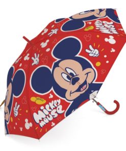 Guarda-Chuva Automático Mickey 48cm Azul e Vermelho - Minnie