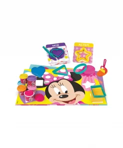 Caixa de Plasticina Para Disenhar 8 Cores, 6 Formas C/ Acces - Minnie
