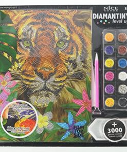 Pintura de Diamante Tigre "Level Up" - Nice