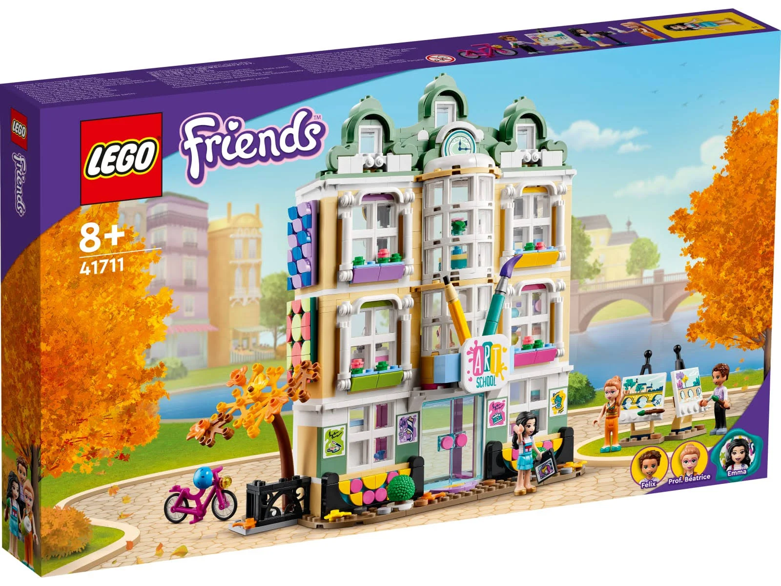 A Escola de Artes da Emma (844 pcs) - Friends - Lego