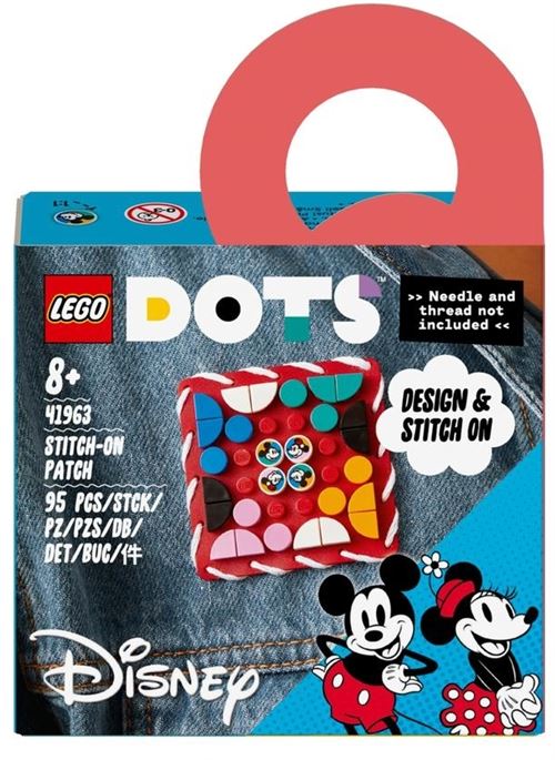 Adorno Decoração Mickey & Minnie (95 pcs) - Dots - Lego