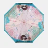 Guarda Chuva de Encartar "Mediterranean" Manual Azul e Rosa - Anekke