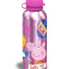 Cantil de Alumínio Rosa Peppa "Rainy Days Can Be Lots Of Fun" 500ml - Peppa Pig