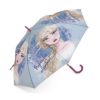 Guarda Chuva Azul e Cabo Vermelho Automático 48cm "Sisters Love" - Frozen