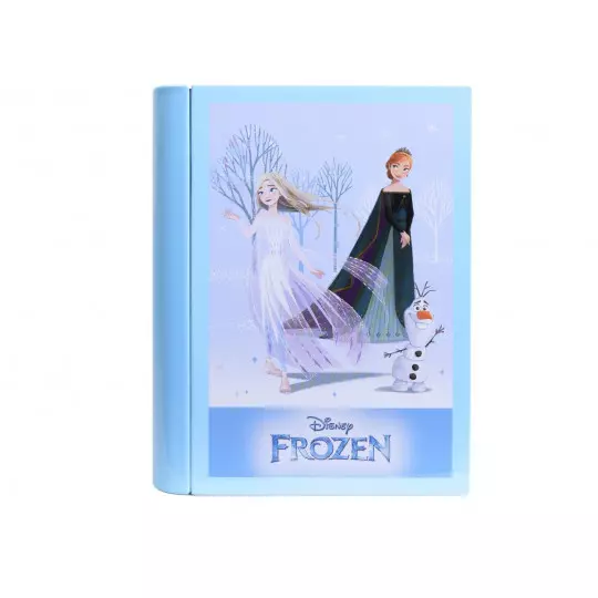 Lata de Maquilhagem Metálica em Livro "Celebrating Together" - Frozen