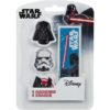 Conjunto de 4 Borrachas c/ figuras - Star Wars